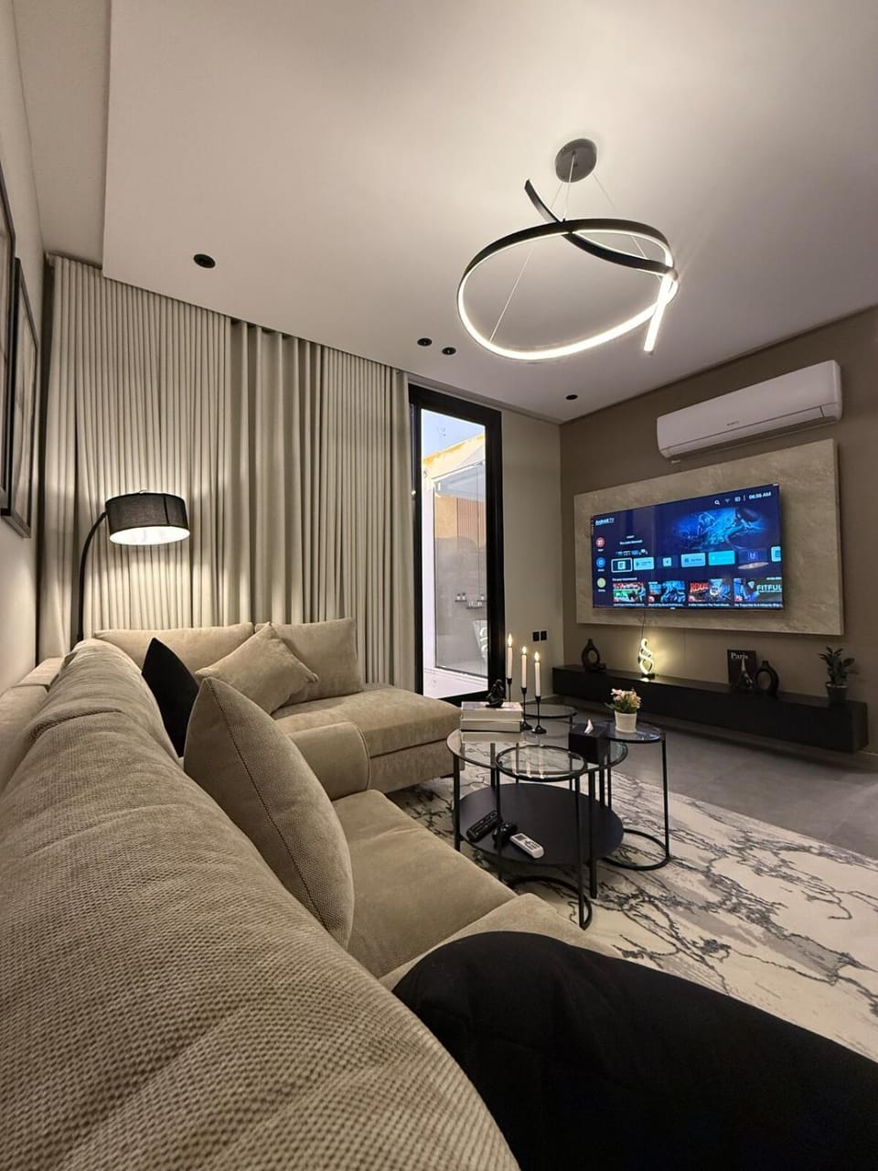 Stylish 1BR Bathtub Outdoor Seating 307 Apartment in Riyadh