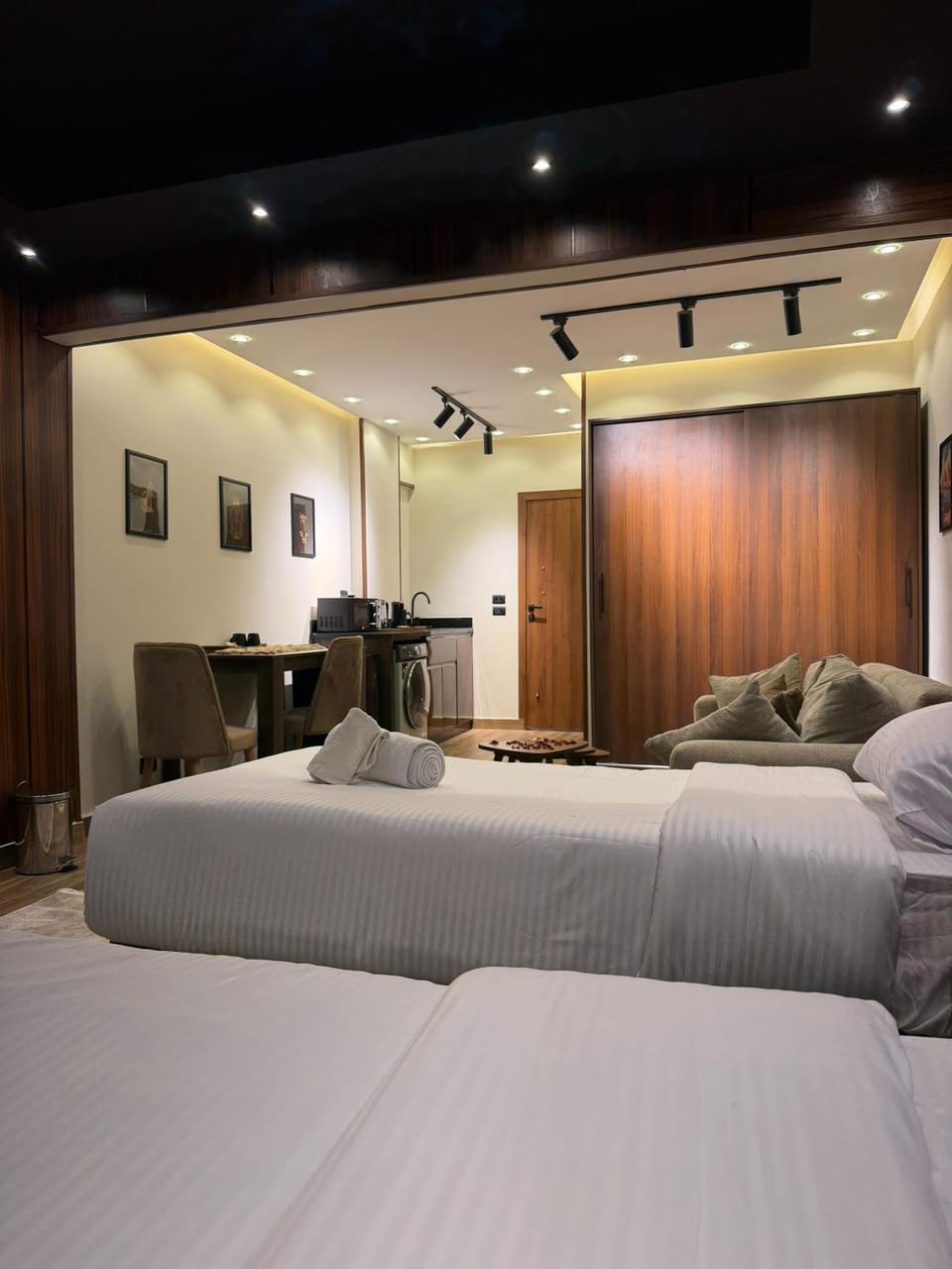 Luxury studio with nile view in Zamalek Apartment in Cairo