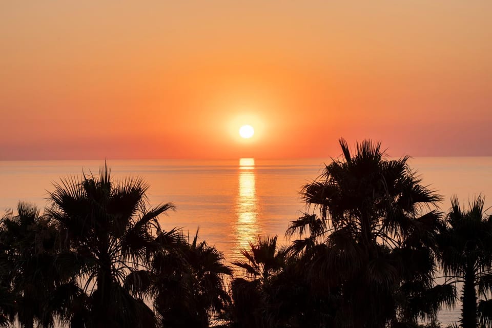 Sea view, Sunset