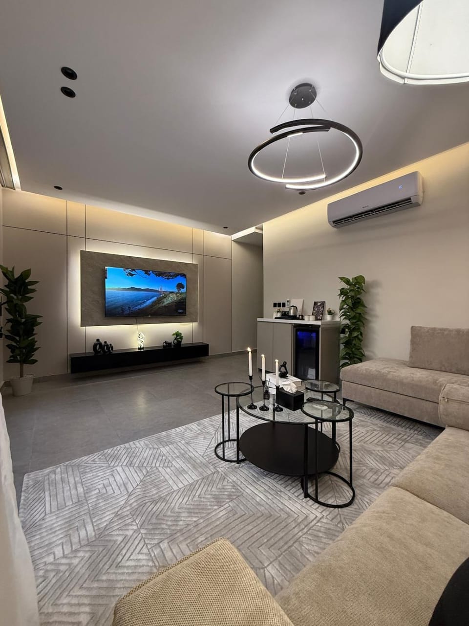 Stylish 1BR Bathtub Outdoor Seating 304 Apartment in Riyadh