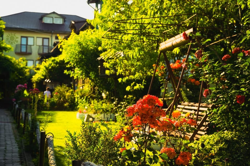 Property building, Garden, Garden view, Inner courtyard view