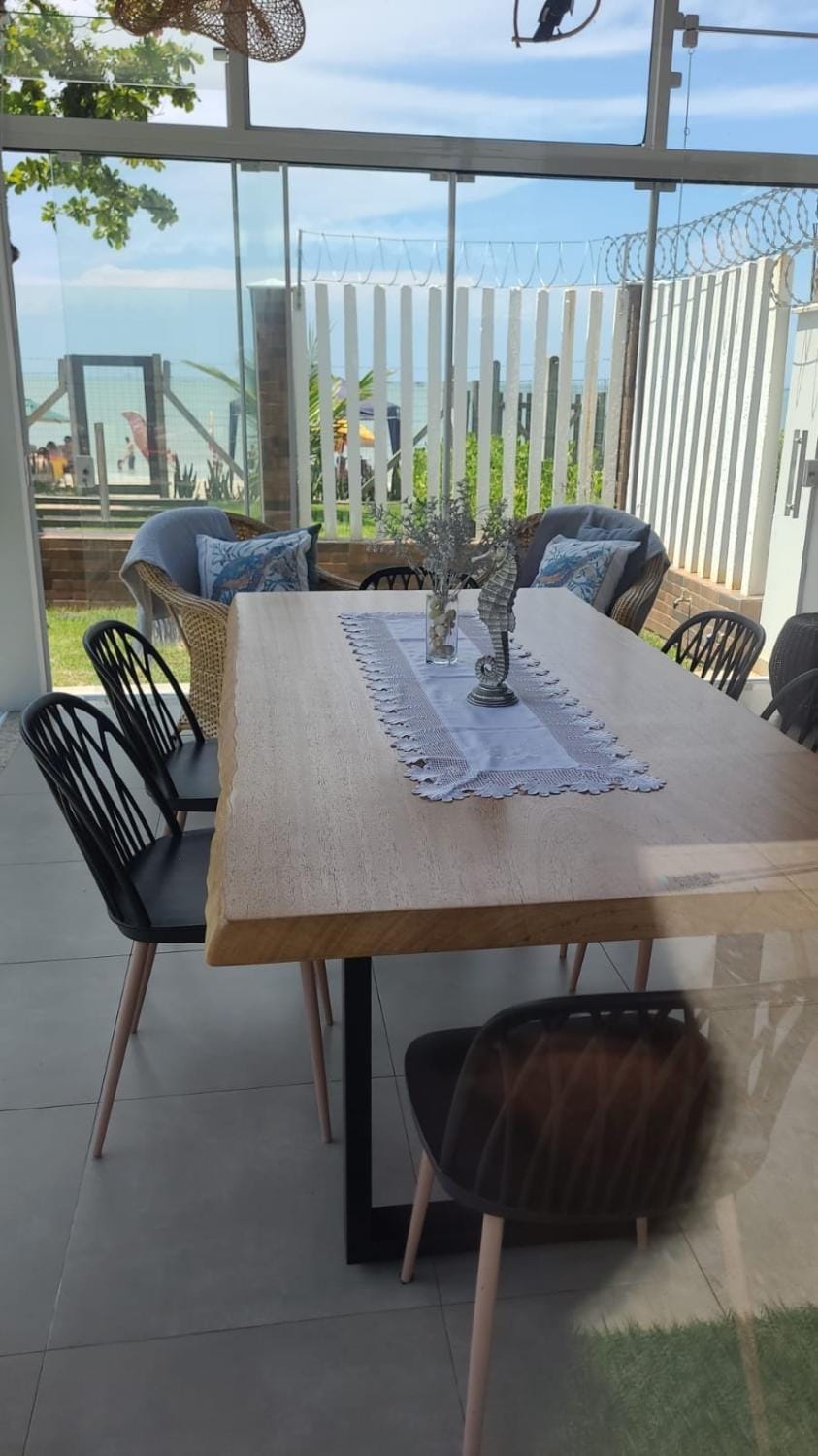 Casa pé na areia em Penha Relaxe com vista mar House in Penha