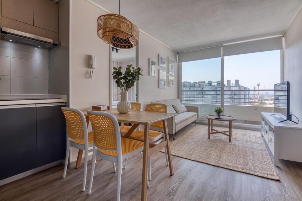 {Unico} Parking extra+2Baños + lavadora en el depa Apartment in Santiago