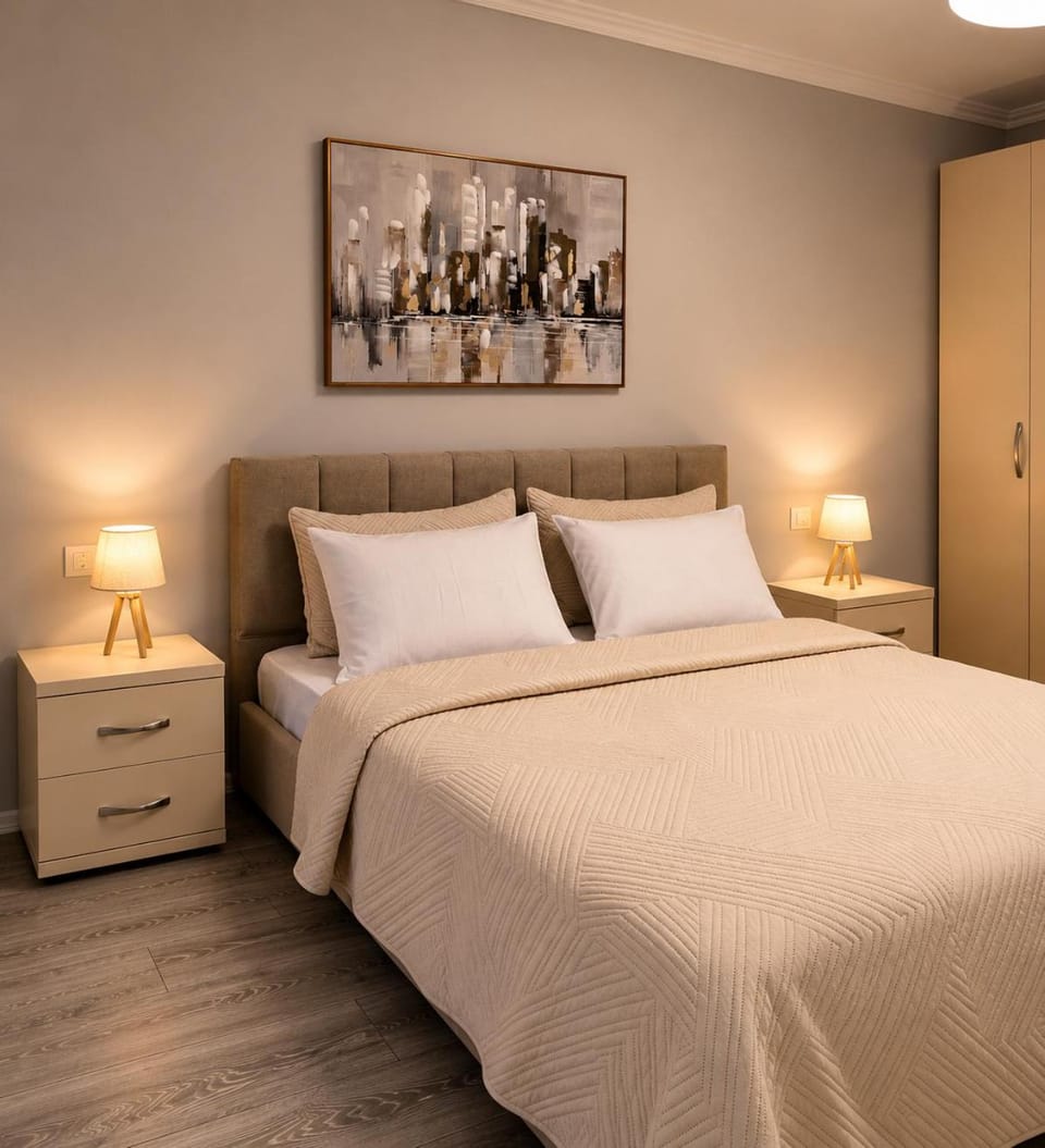 Bed, Bedroom, wardrobe