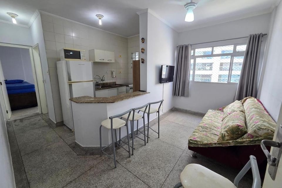 Boqueirão Frente Mar Vista Lateral para o Mar Localização Privilegiada Apartment in State of São Paulo