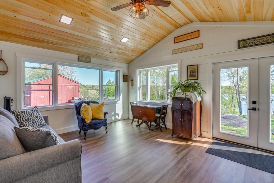 Walk to Beaches & Trails: Waterfront Maine Escape! House in Lubec