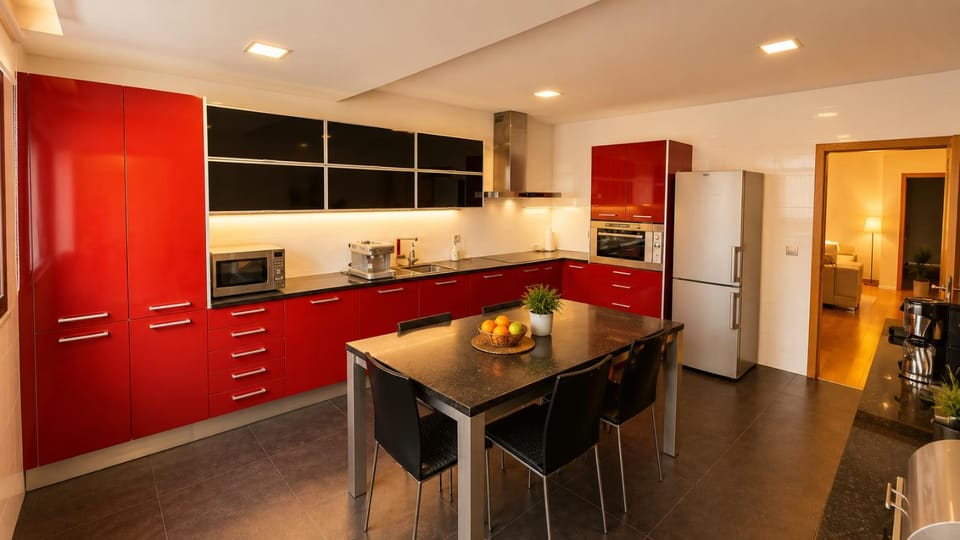 Kitchen or kitchenette, kitchen