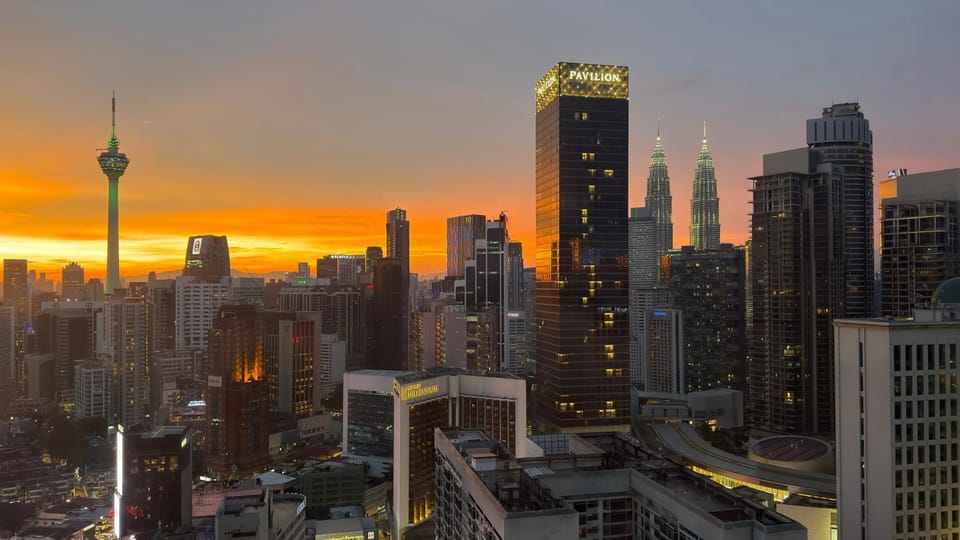 Day, City view, Sunset