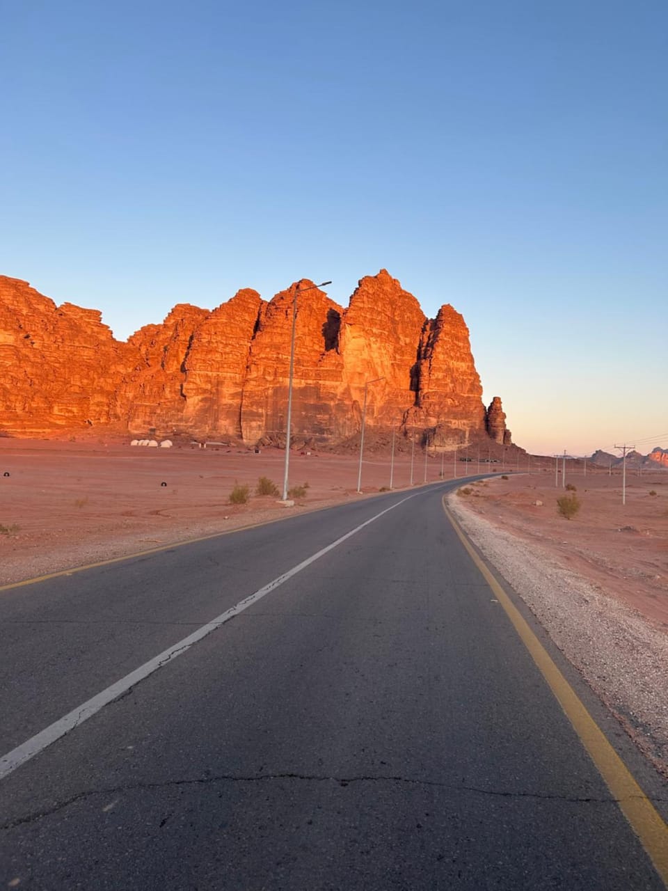 Wadi Rum, the dome of Mars Campground/ 
RV Resort in Eilat