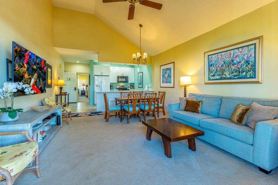 Grand Champions #50, Great Location Near Pool and Hot Tub, AC Throughout Apartment in Wailea