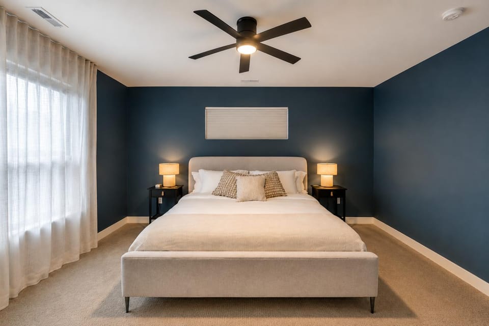 Bed, Bedroom