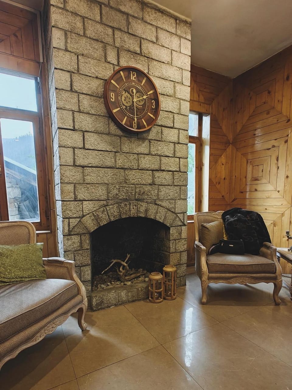 fireplace