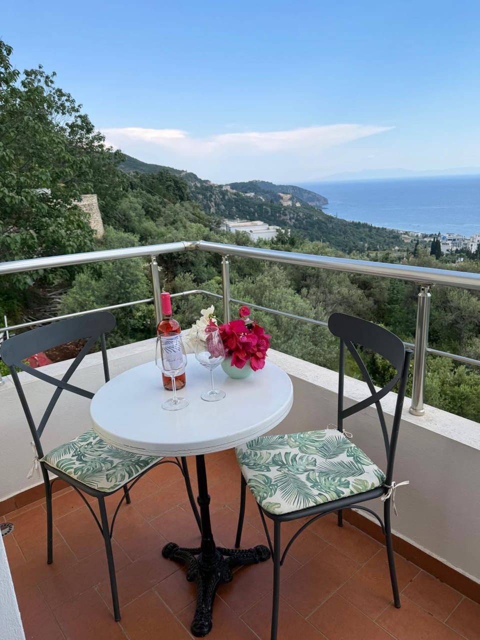View (from property/room), Balcony/Terrace, Sea view