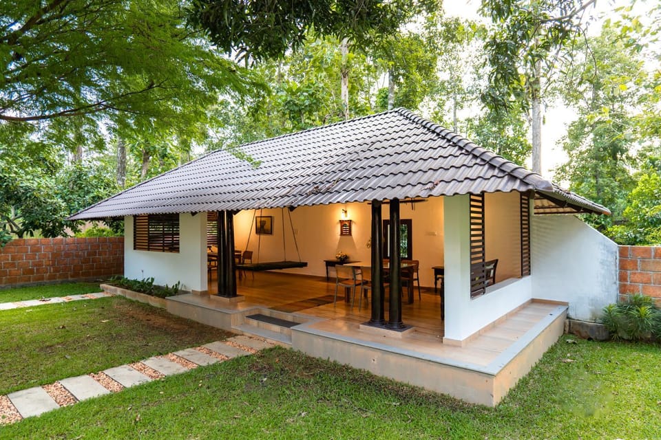 ELIVAAS Signature Tales By Tamarind 200 Year-Old 3 BHK Forest Villa with Pvt Pool, Garden, Gazebo, Backyard & Open-Air Shower Courtyard Villa in Kerala