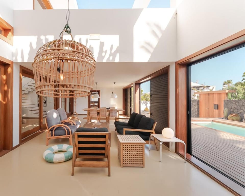 Patio, Day, View (from property/room), Balcony/Terrace, Living room, Seating area, Dining area, Pool view, Swimming pool, sunbed
