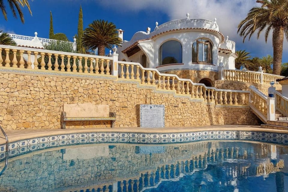 Villa con vistas al mar en Moraira Villa in Marina Alta
