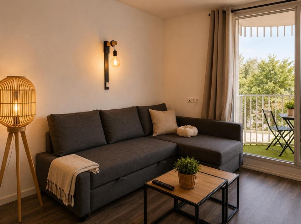 centre port 4 couchage vue sur les bateaux piscine Apartment in Agde