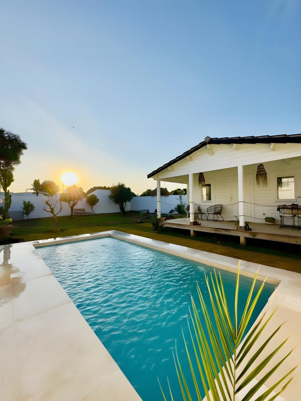 Casa de Madera con Piscina Privada Jardin Barbacoa y Garaje House in La Janda