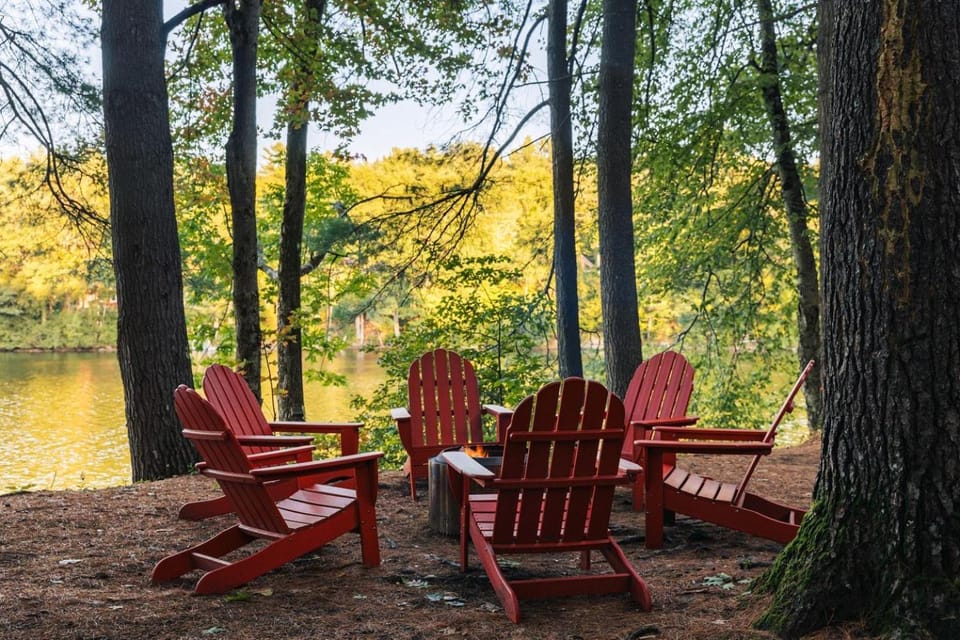 Spacious Waterfront Cabin with Private Dock Near Lake George & Saratoga Springs, Corinth, NY Cabin in Saratoga