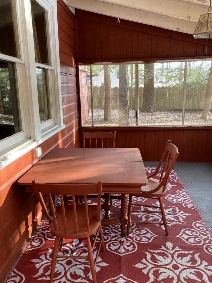 Charming One-Floor Waterfront Cabin with Dock & Fire Pit Near the River | Corinth, New York Cabin in Saratoga