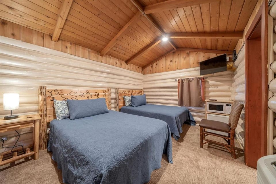 Rustic Log Cabin for Four Close to Mesa Falls in Ashton, Idaho Cabin in Ashton