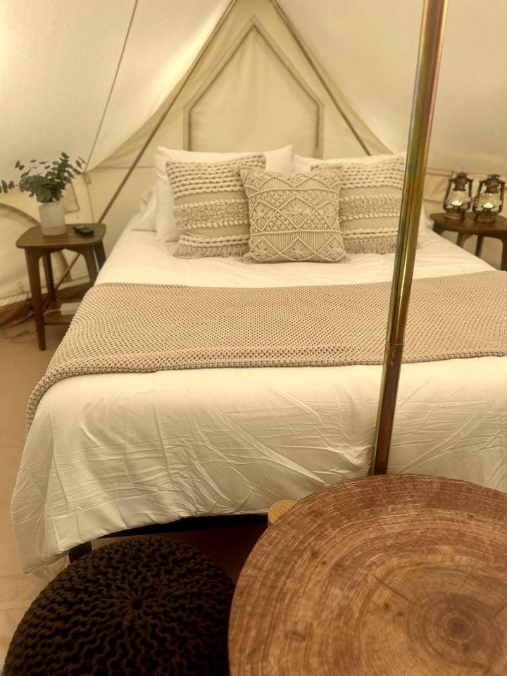 Cozy Glamping Tents Nestled in a Serene Forest Near Gentry, AR Luxury tent in Arkansas