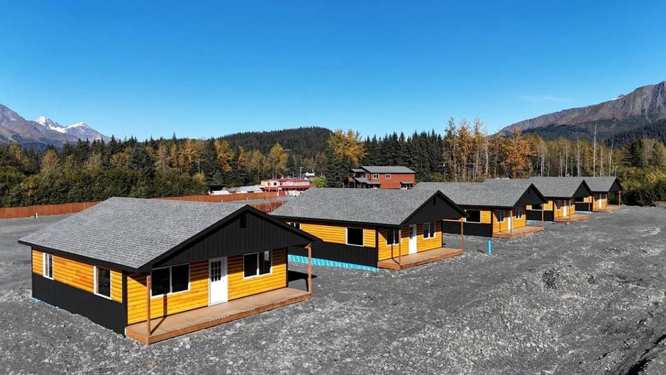 Scenic Wilderness Cabin with Private Porch & Full Amenities near Resurrection Bay, Seward Alaska Cabin in Seward