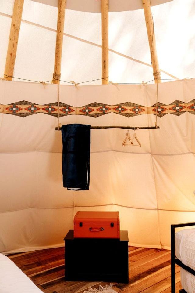 Stunning Cozy Tipi near Yellowstone for an Amazing Glamping Escape in Nature in Island Park, Idaho Luxury tent in Island Park