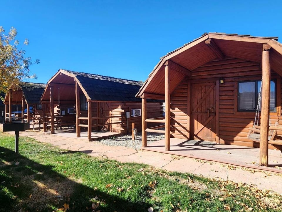 Rustic Extended-Stay Camping Cabin with Scenic Outdoor Amenities near Local Attractions in Fruita, Colorado Cabin in Fruita