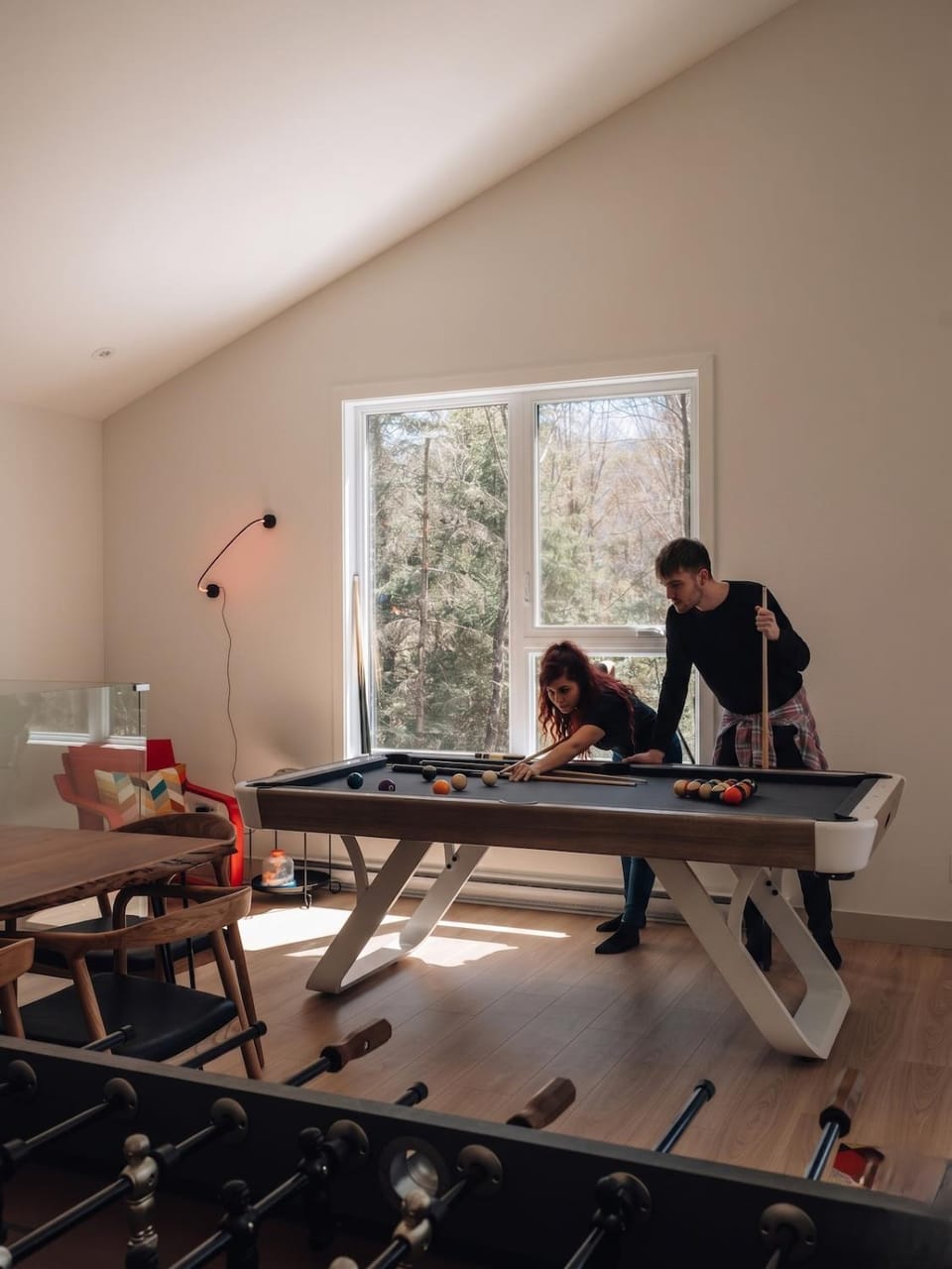 Chalet Calma with Private Spa & Sauna, Billiards & Games Chalet in Quebec
