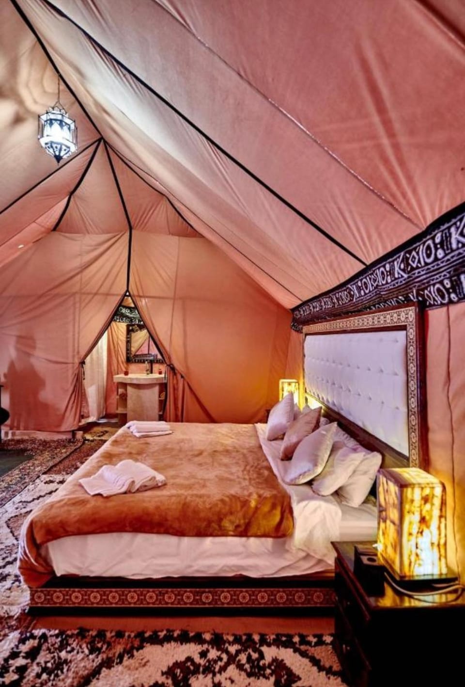 Palace desert camp Hotel in Morocco