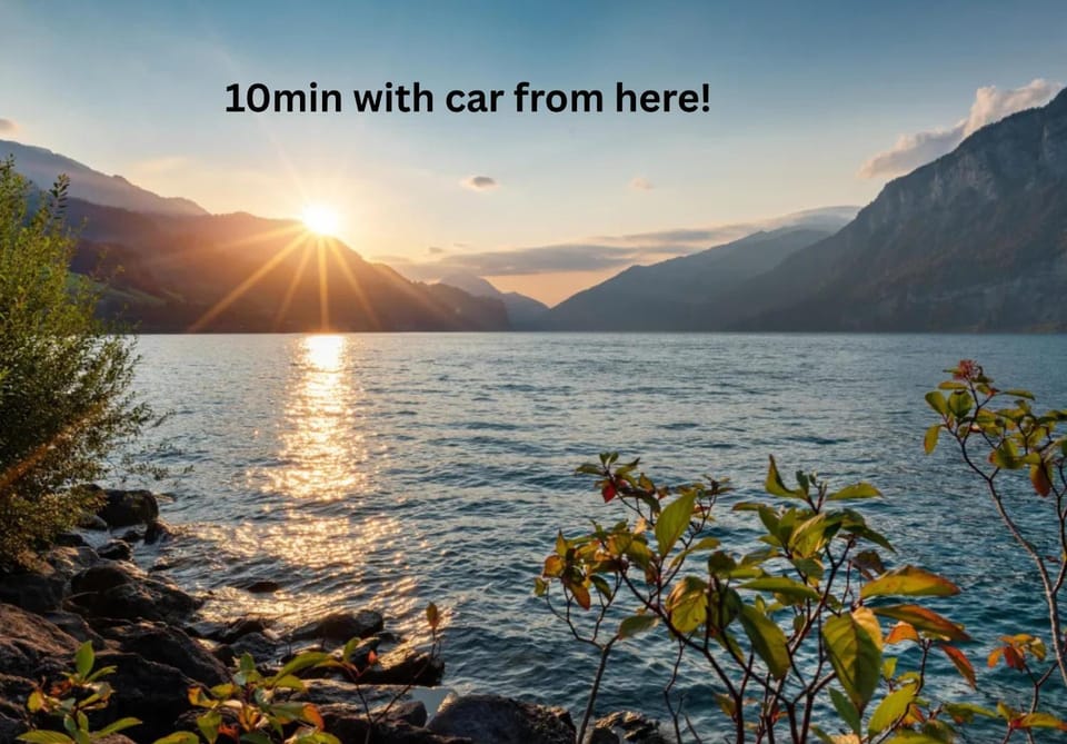 Private Rooms near Glarus, Shared Bath Bed and Breakfast in St. Gallen, Switzerland