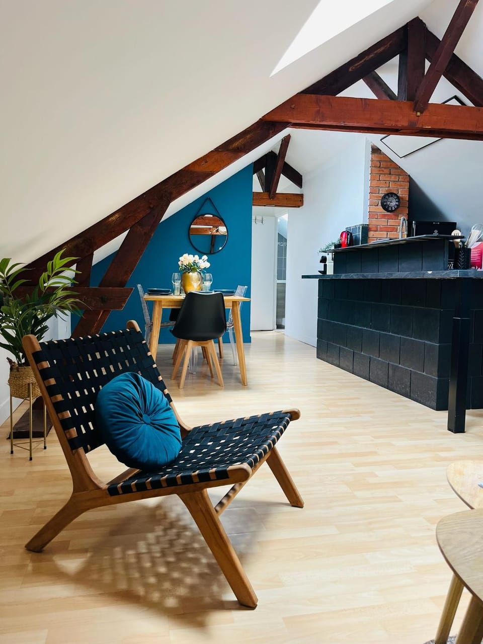 Le cocon bleu T3 Hypercentre Angers Apartment in Angers