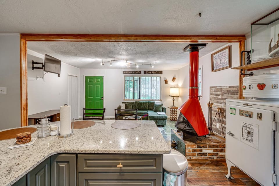 Walk to Town: Fayetteville Retreat w/ Hot Tub! House in Fayetteville
