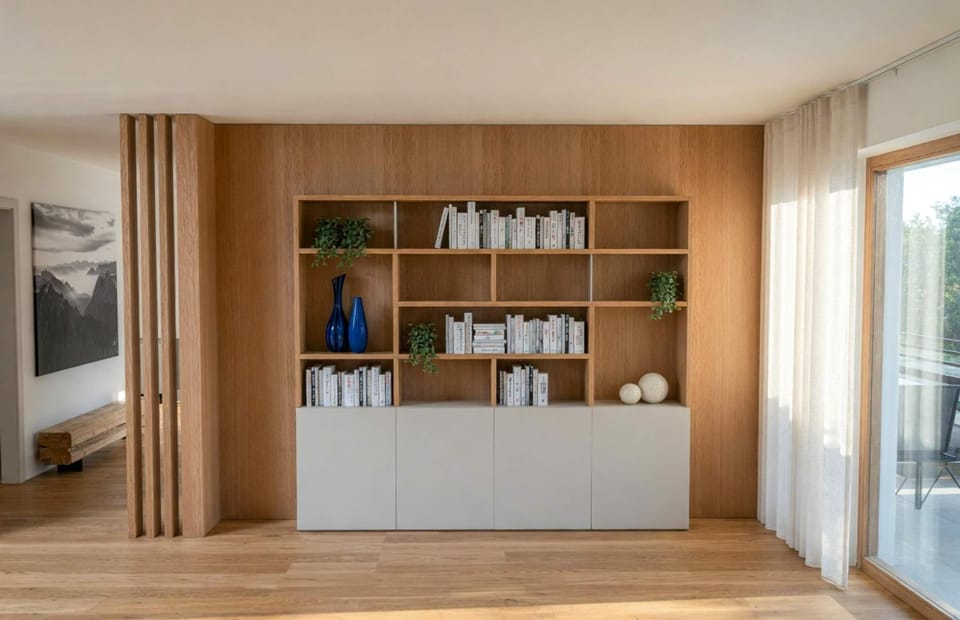 Library, Living room
