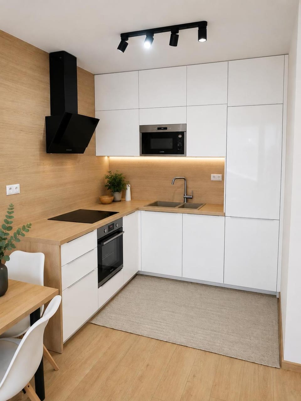 Kitchen or kitchenette, Dining area, dishwasher, oven, stove