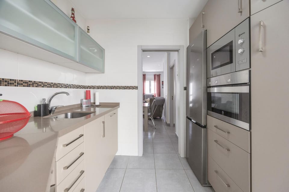 Kitchen or kitchenette, Living room