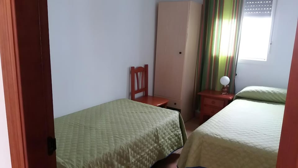 Property building, Living room, Bedroom