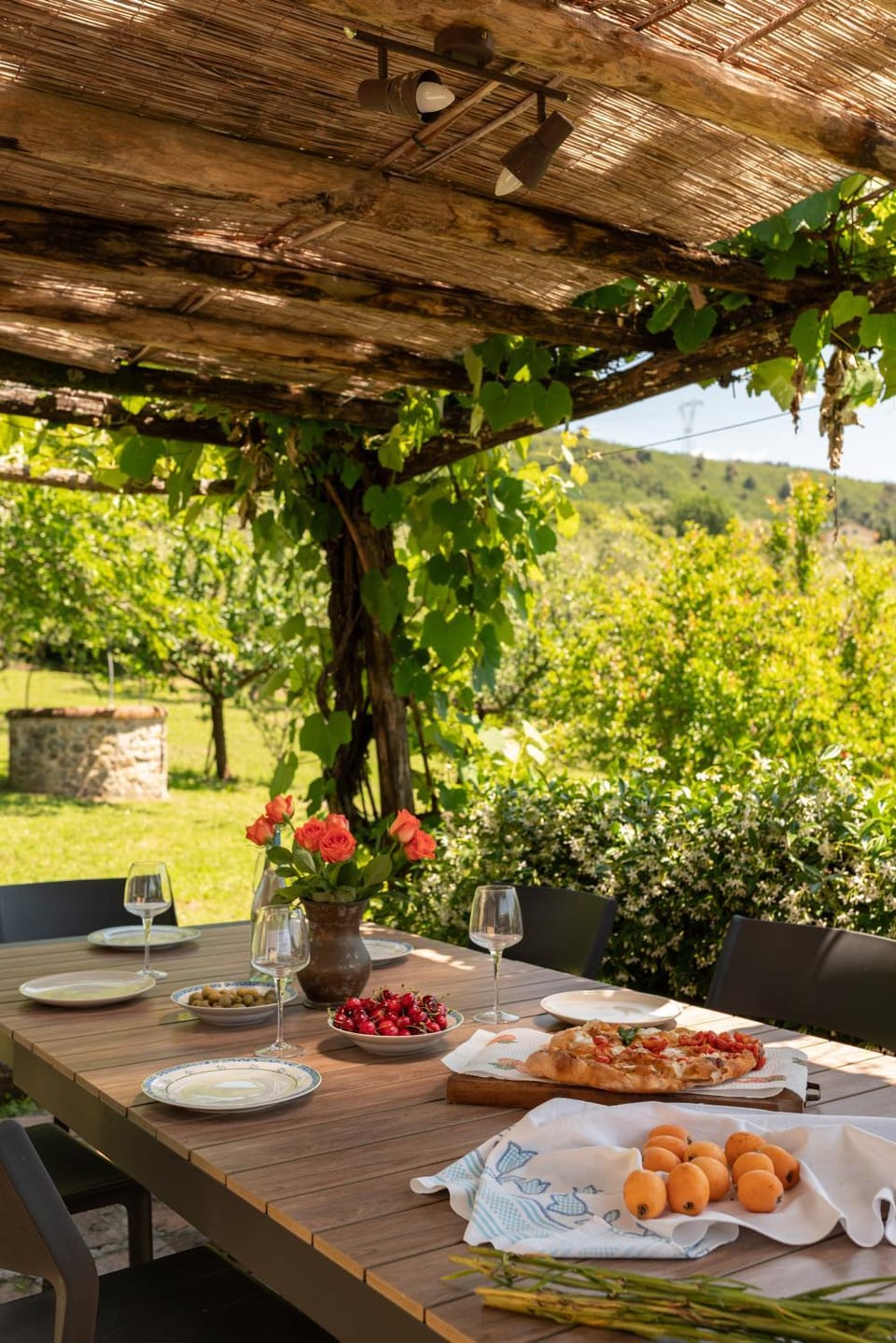 Garden, Dining area, Breakfast, Lunch