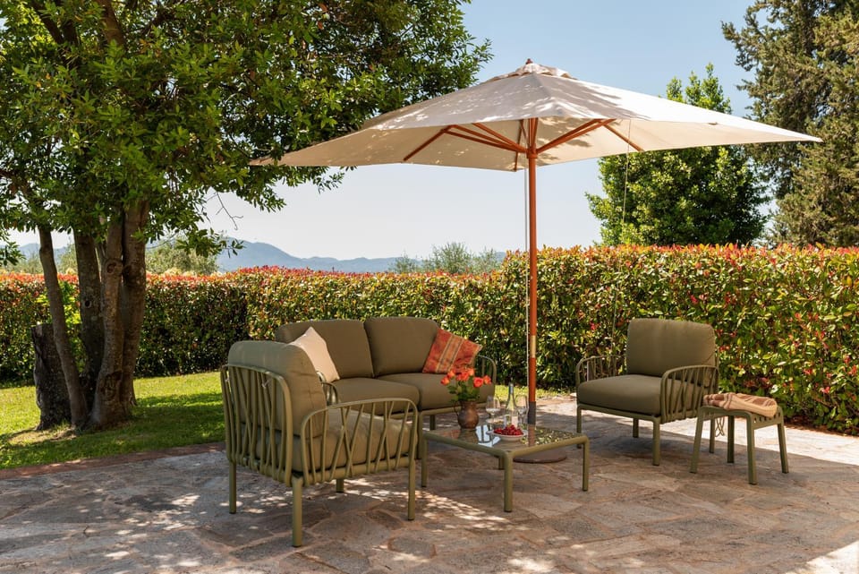 Patio, Garden view