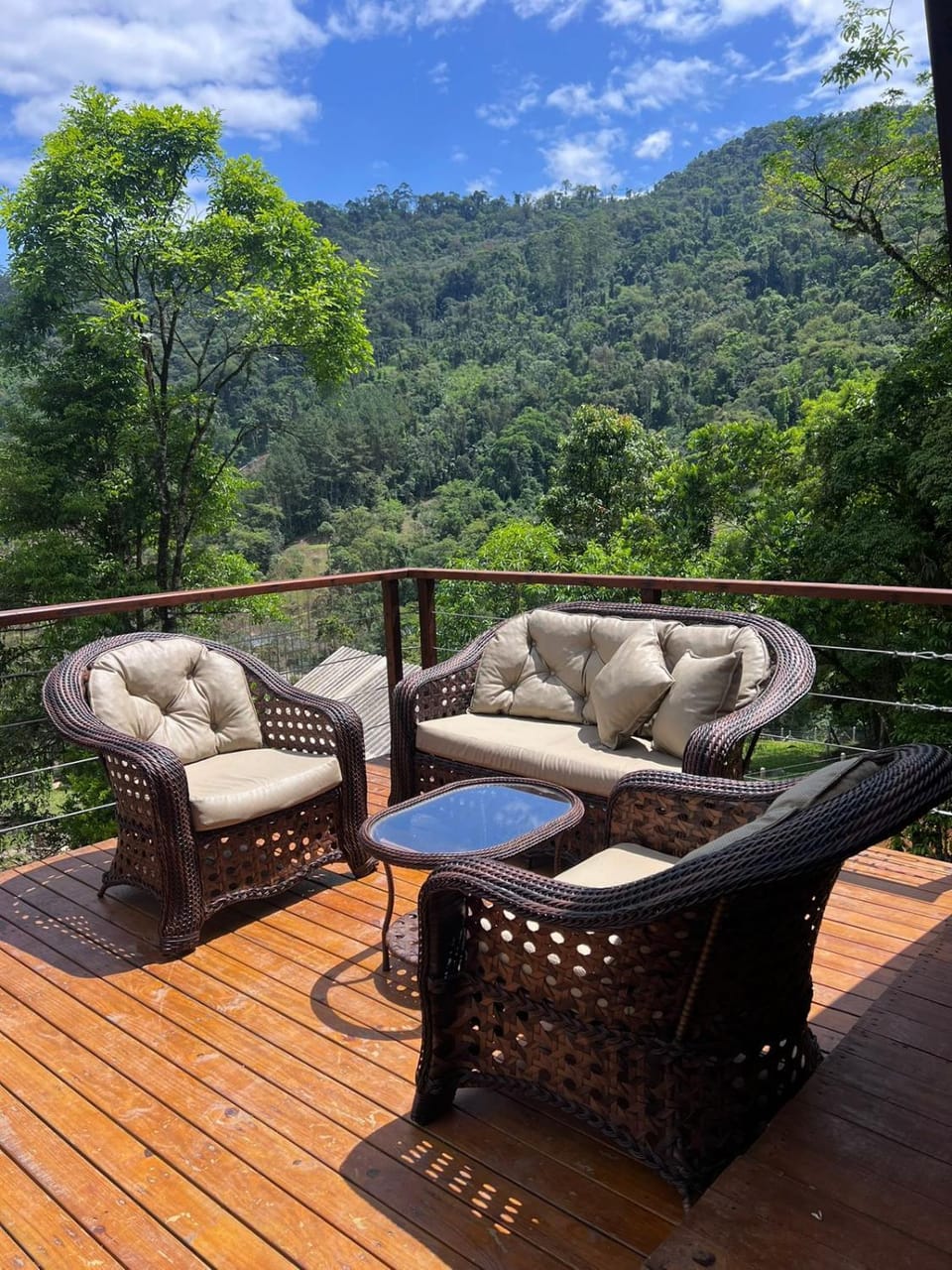 Patio, Day, Natural landscape, View (from property/room), Balcony/Terrace, Mountain view