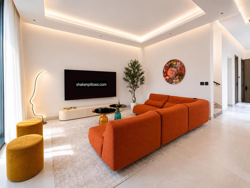 TV and multimedia, Living room, Seating area, Evening entertainment