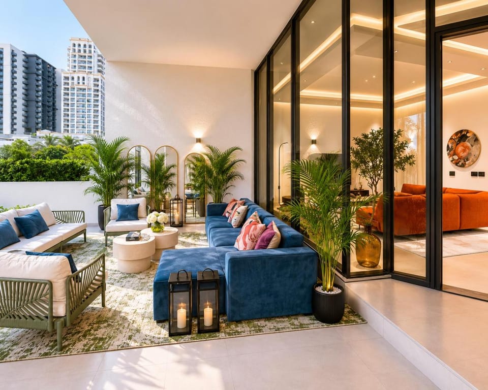Patio, View (from property/room), Balcony/Terrace, Living room, Seating area