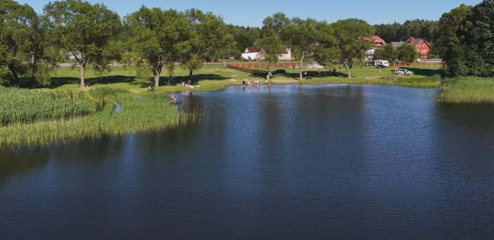 Natural landscape, Lake view