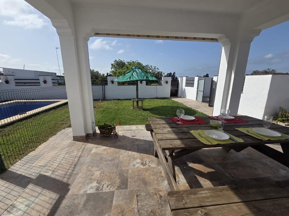 Patio, Day, View (from property/room), Balcony/Terrace, Garden view, Pool view, Swimming pool