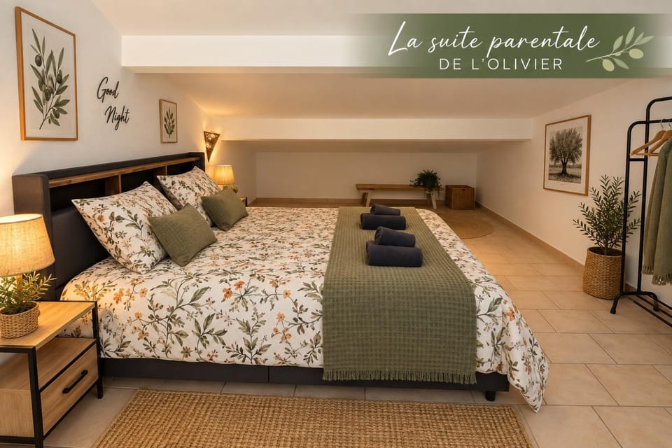 CASA TAO 4 pièces L'Olivier Garage à moto Apartment in Provence-Alpes-Côte d'Azur