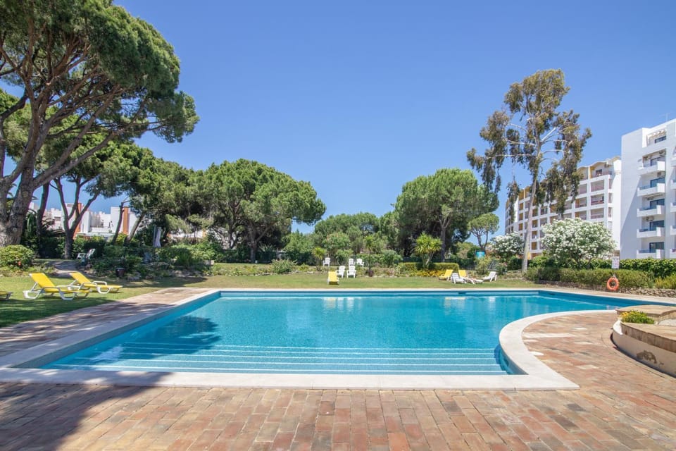 Property building, Living room, Swimming pool
