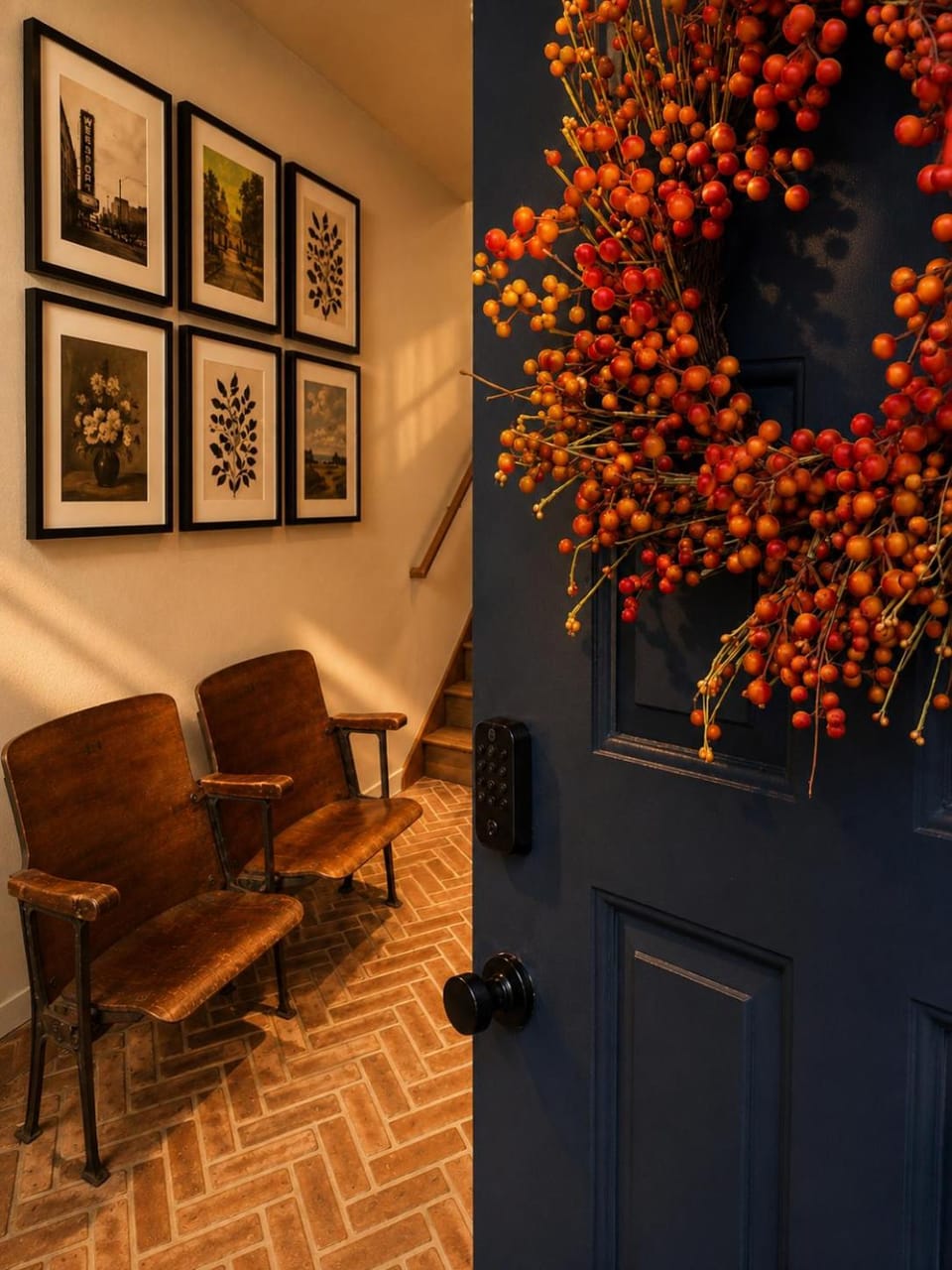 Facade/entrance, Decorative detail, Seating area