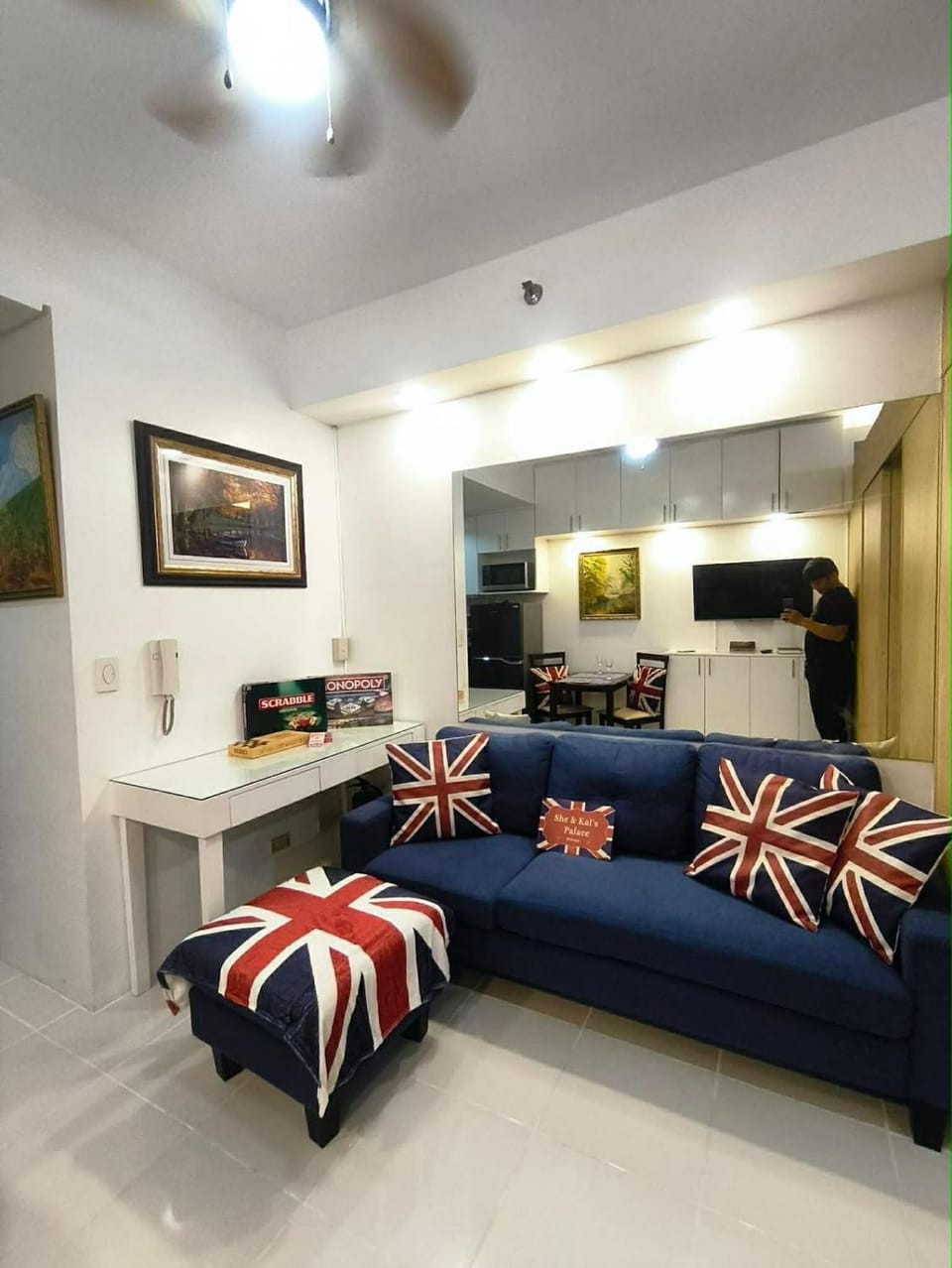1 Bedroom Condominium for Rent UK Inspired Apartment in Quezon City
