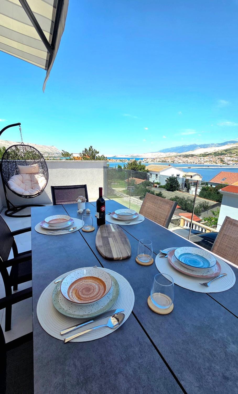 Day, Natural landscape, View (from property/room), Balcony/Terrace, Sea view